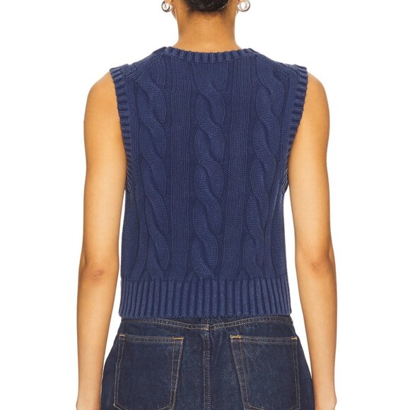 Ralph Lauren Cotton Sleveless Crew Vest Polo NWOT - Picture 3 of 7